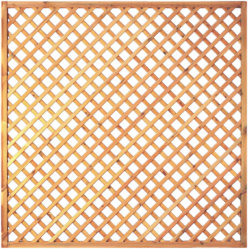 Diagonal Rankzaun aus Kiefer/Fichte 180 x 180 cm 6 x 6 cm