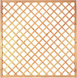 Diagonal Rankzaun aus Kiefer/Fichte 180 x 180 cm 10 x 10 cm