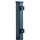 TOM Rechteckstahlrohr 60x40 mm Zaunpfosten verzinkt pulverbeschichtet anthrazit für 103 cm
