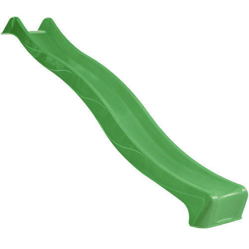 Wellenrutsche PE Podesthöhe 150 cm, Länge 290 cm grün