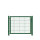 BASIC-Einzeltor grün 125 x 100 cm